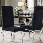 Eleganckie krzesła Premier Black w zbliżeniu.jpg
