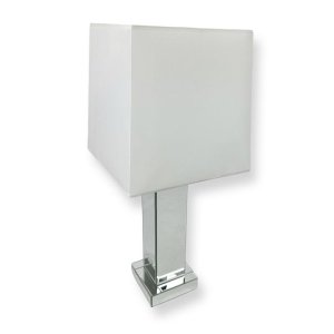 Lampa stołowa dekorowana glamour L-0587 