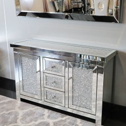 Komoda szklana F-0555 130x35x81