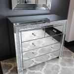 Komoda szafka szklana F-0531 100x45x90