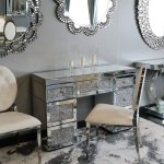 Komoda biurko szklane F-0559 120x40x80