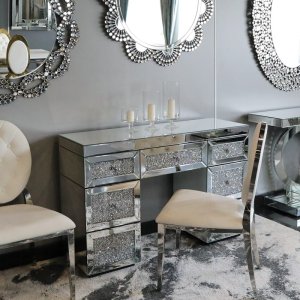 Komoda biurko szklane F-0559 120x40x80